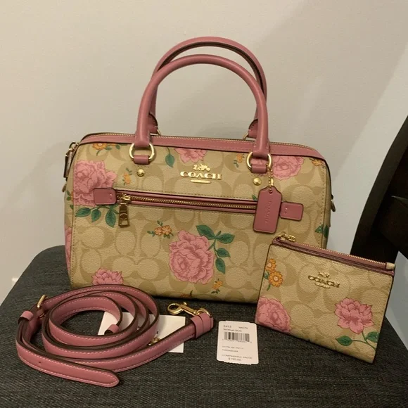 NEW COACH prairie rose print set - Picture 4 of 16